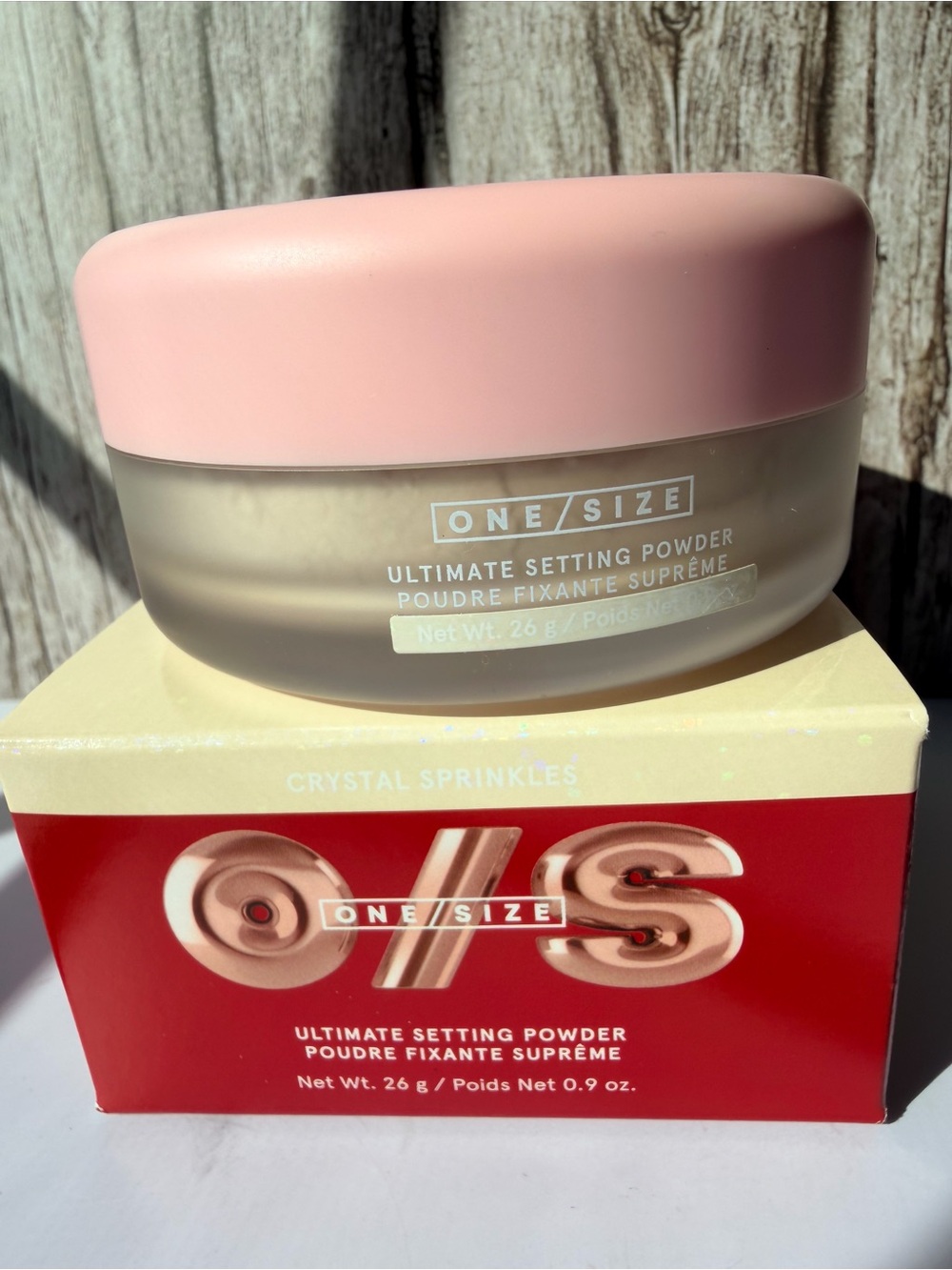 ONE/SIZE Ultimate Setting Powder – Pink Lid (Crystal Sprinkles)